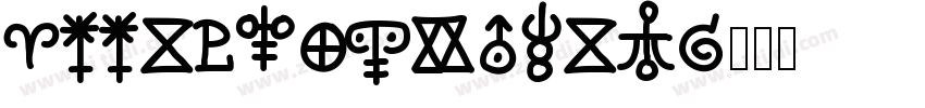 Apple Symbols字体转换